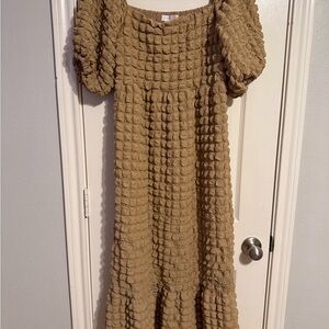 Simply southern  textured bubble dress small/medium- nwt